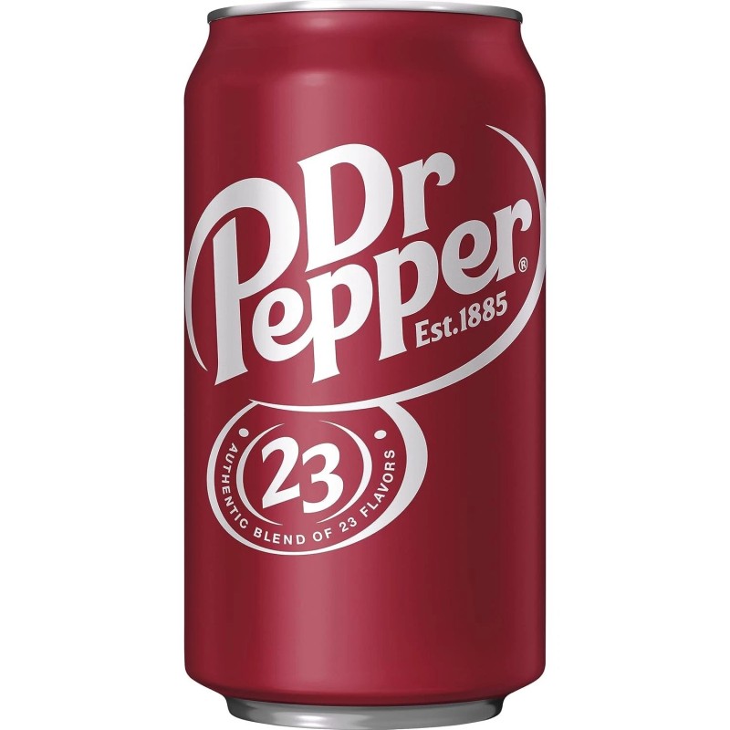 Dr Pepper Soda 12 Pack 12oz Cans Original Flavor Refreshing