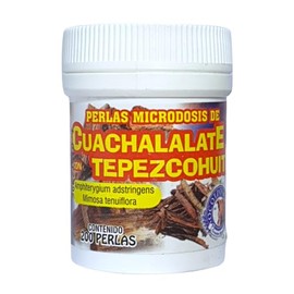 OCOTZOTL Perlas dulces recubiertas de EXTRACTO DE CUACHALALATE y TEPEZCOHUITE, 30gr (aprox ms de 160 perlas). Natural, concentrado, de bolsillo.      