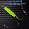 Alwonder 5-Pack Catfish Float Rigs, Catfishing Tackle Bobbers High Buoyancy
