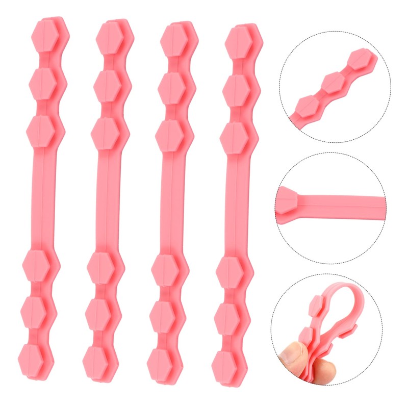 BIUDECO 10 Pcs Mask Extension Buckle Soft Strap Hook for