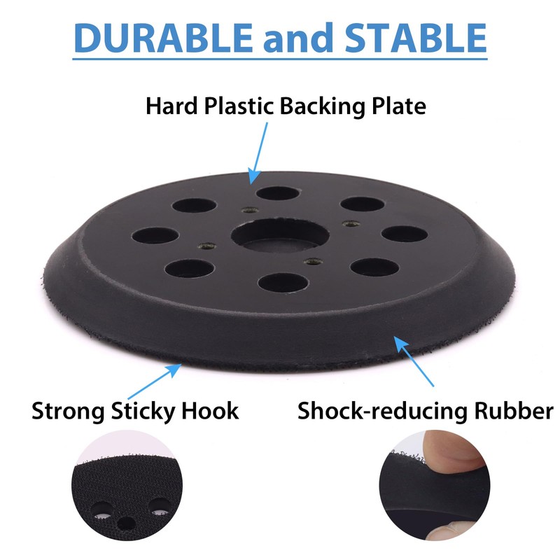 3 Pack Sander Replacement Pad for R2600 and R2601, 5