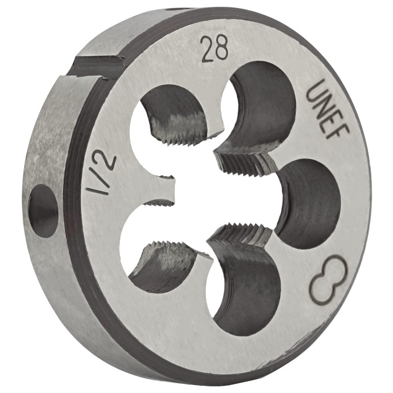 Aceteel 1/2"-28 UNEF HSS Tap And Die Set, 1/2 x