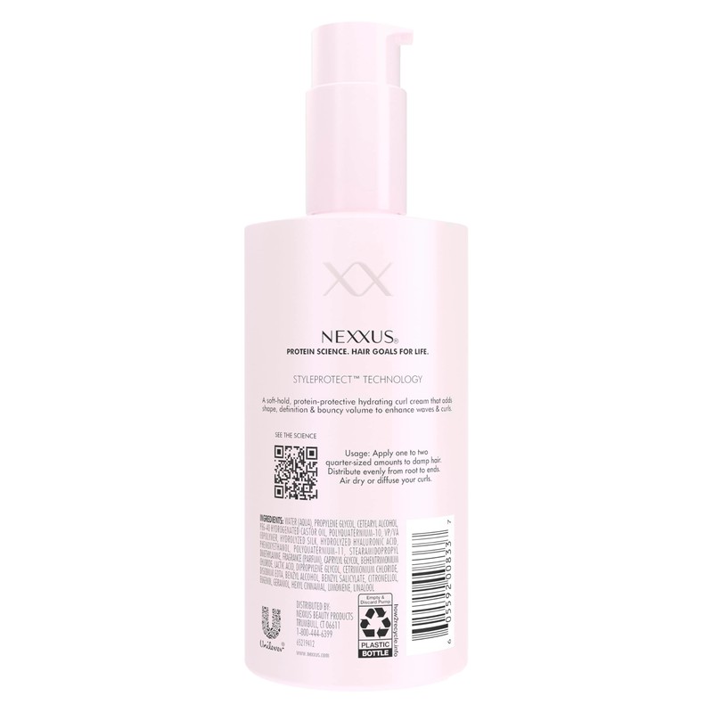 Nexxus Styling Curl Define Curl Cream Climate Control Gel Cream