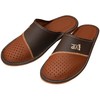 Mens Slippers Men's Slipper Men House Shoes Leather Home Mule