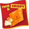 Cheez-It Snap'd Cheese Cracker Chips, Thin Crisps, Lunch Snacks, Double