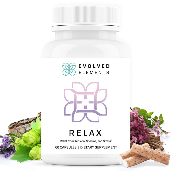Evolved Elements Evolved Elements All-Natural Muscle Relaxer | 60 Capsules