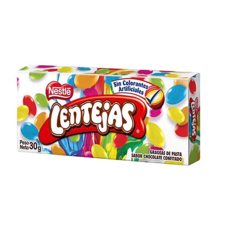 Lentejas Chocolate - Nestle - Peruvian Chocolate - 20 units