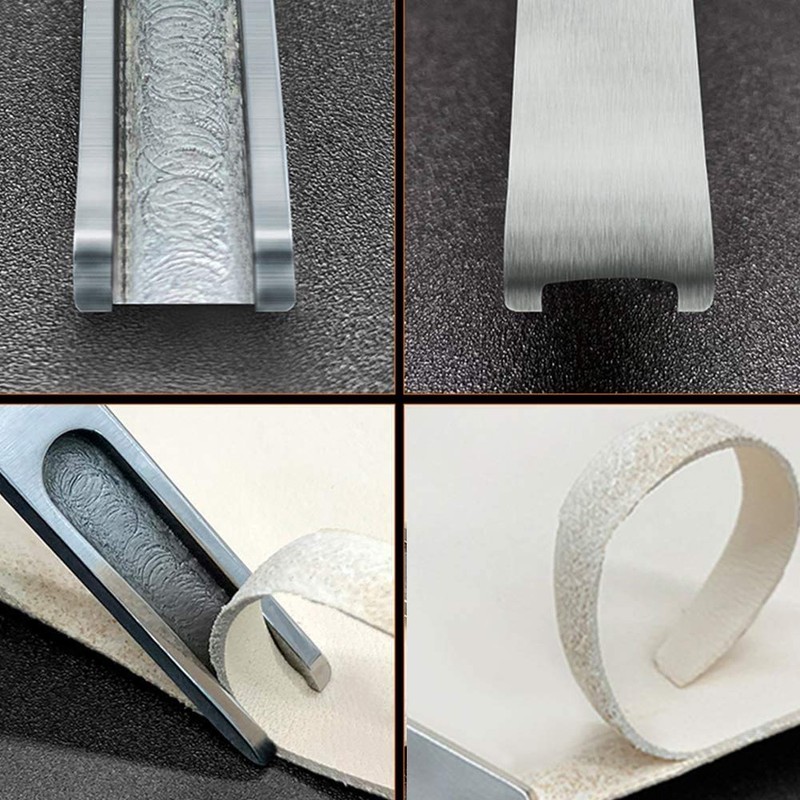 Nagoyuki 3 Size Leather Edge Beveler Tool 4mm 6mm 8mmEdge
