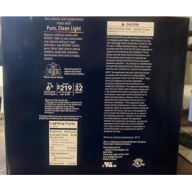 GE reveal led light pure ,clean light 3 pack