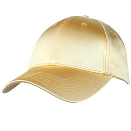 KYEYGWO Golden Baseball Cap for Men and Women, Adjustable Hip Hop Cap, Casual Baseball Cap, Classic Sports Hats, Plain Sun Hats, gold