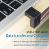 Poyiccot USB 3.0 Adapter, USB L-Shaped, L-Shaped, 9-Shaped, Direction Convert
