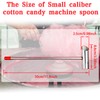 Bntyok Small Caliber Marshmallow Machine Spoon Long Handle Stainless Steel