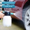 Handheld Pump Watering Sprayer 1.8L Electric Car Cleaning Bottle Practical