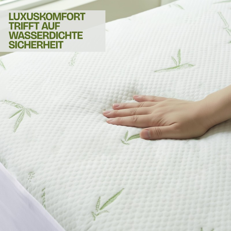 Waterproof Viscose Mattress Protector 100 x 200 x 30 cm,