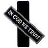 We Trust in God Tactical Embroidered Patch with Hook and