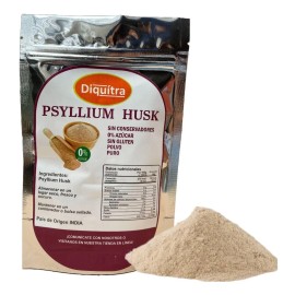 Psyllium Husk Plantago Polvo Sin Azúcar 100 Gr
