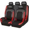 CAR PASS Universal Leather car seat Covers Sport fits Most
