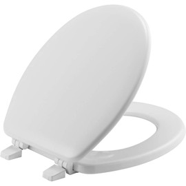 Round Commercial Open Front Toilet Seat with STA-TITE