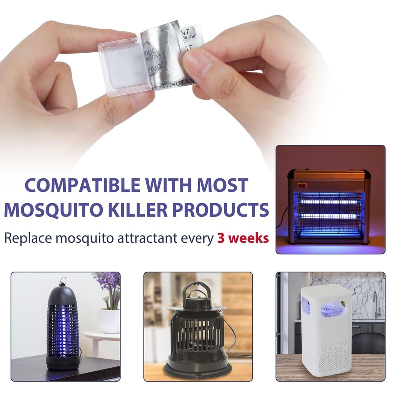 6 Mosquito Attractant Bait Refill Cartridge for Fruit Bug Zapper