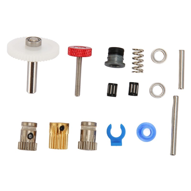Extruder Dual Gear Hardware Kit, 3D Printer Extruder Dual Gear