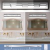 SineRise LED Modern Bathroom Vanity Light Fixtures (2-Light, 15.5-Inch, Dimmable),