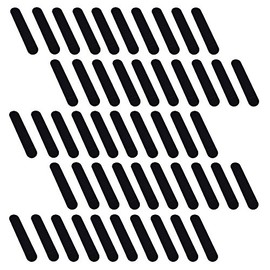 50 Pcs Velvet Pen Pouch Sleeve Holder Single Pen Bag Case Pencil Bag,Black by OBANGONG