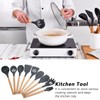9Pcs set Silicone Kitchenware Kit NonStick Cooking Utensils Baking Tool