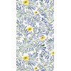 IHR Ideal Home Range Dinner Napkins Disposable 3-Ply Paper Hand Towels, 8.5" x 4.5", Lovely Branches (Blue), 16-Count