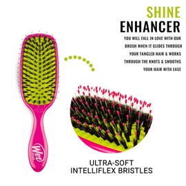 Wet Brush Shine Enhancer Hair Brush, Pink, 1 Count