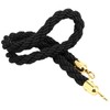 PINGEUI 4 Packs 4.9 Feet Stanchion Twisted Rope, Hemp Braided