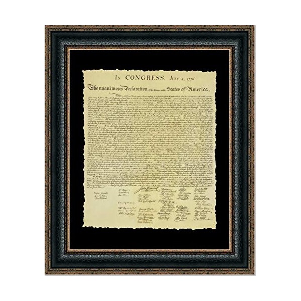 U.S Declaration of Independence | Custom Framed Historic Document On