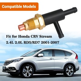 Panwarmoll Air Injection Control Solenoid Valve Fit for Honda CRV Stream 2.4L 2.0L RD5 RD7 EFI Stream 2001-2007 Replace# 36281-PNA-G01 36281-PNA-G02