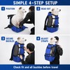 Large Dog Carrier Backpack for Travel - Breathable Hands-Free Pet