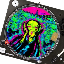 For Technics Ghost Scream Slipmat Turntable 12" for DJ Vinyl LP Audiophile
