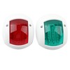 Pair of Signal Lamp Spherical Red Green LED Waterproof Boat