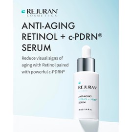REJURAN REJURAN? Advanced Anti-Aging Retinol + c-PDRN? Serum - Boosting Facial Serum for Firmness, Radiance and Anti-Wrinkle Care, Clinically Developed (1.01 fl oz)