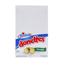 Hostess Donettes Mini Glazed Donut 10 Count - 3 oz