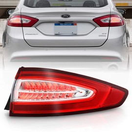 ACANII - For 2013-2016 Ford Fusion S|SE Factory Style LED Tail Light Brake Lamp Replacement Outer Right Passenger Side