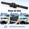 Retractable Car Windshield Sunshade for Parking – Polyester UV Block