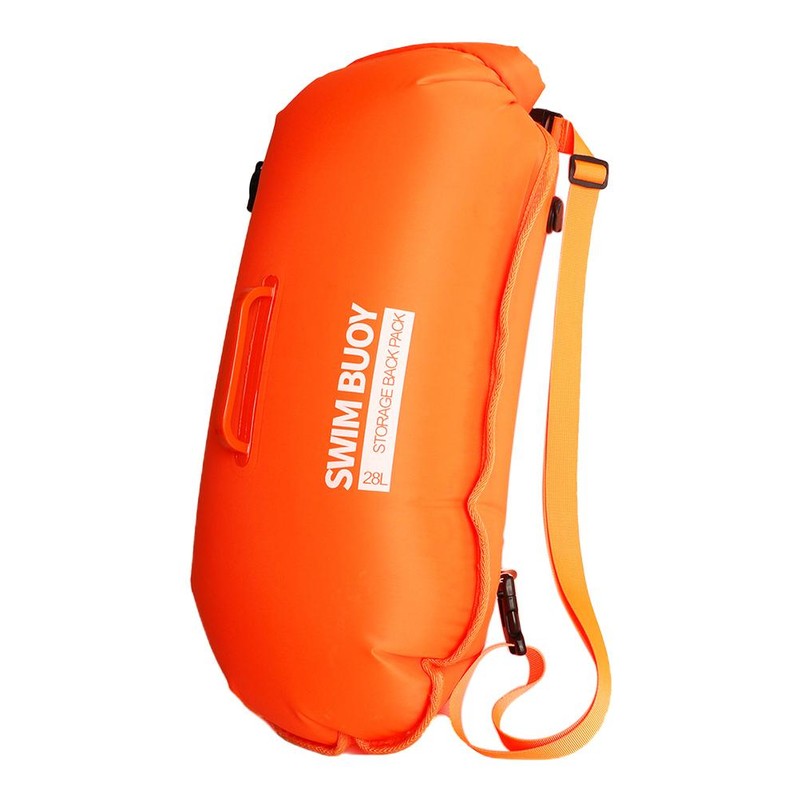 Swimming Buoy Safety Buoy Double Backpack Swimming Training Buoy Water