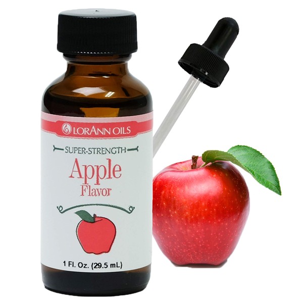 LorAnn Apple SS Flavor, 1 ounce bottle - Includes a Dropper