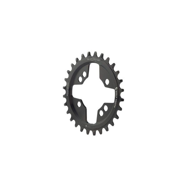 Wolf Tooth 64 BCD Mountain Bike Chainring (28 Tooth Universal, Drop-Stop A, MTB)