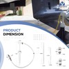 Upgrade Lower Unit Gear Oil Pump for Standard Quart Bottles,