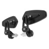 KEEPDSGN 7/8" 22mm Handle Bar End Mirrors Rearview Arrow For