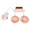 Monitor Fan 2 Heads 3 Speed Modes 6.6ft USB Cable