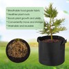 Garden4Ever 5-Pack 15 Gallon Grow Bags Heavy Duty Container Thickened