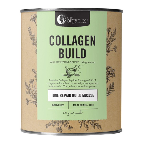 Nutra Organics Collagen Build with Body Balance - 225gm