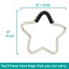 Buggy Star Hook by BUGGYGEAR Silver/Black Leather - The Perfect