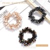 Runmi Hair Bobbles Pearl Hair Scrunchie 3 Pieces Crystal Elastic