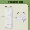 DEVAISE 4 Drawer File Cabinet with Lock, Vertical Filing Cabinet